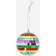 Flying Tiger Copenhagen Disco-Boll Multi-Colored Christmas Tree Ornament