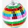 Flying Tiger Copenhagen Disco-Boll Multi-Colored Christmas Tree Ornament