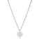 Pandora North Star Pendant Necklace - Silver/Transparent