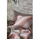 Mette Ditmer Diagonal Bedding Set Bettbezug Weiß, Rot (200x140cm)