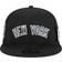 New Era Men's Black York Yankees Post Up Pin 9FIFTY Snapback Hat