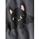 H&M Kid's Printed Jersey Top - Dark Grey/Bats (0922700122)