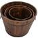 vidaXL Wooden Planter 3 pcs