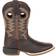 Durango Boot Big Kid's Lil' Rebel Pro Cowboy Square Toe Boots - Brown