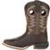 Durango Boot Big Kid's Lil' Rebel Pro Cowboy Square Toe Boots - Brown