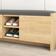 Alexandra House Living 2 Doors Brown/Gray Skoställ 125x42cm