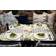 Duni Holder Tropical White LED-lys 10.3cm 6stk