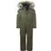 Trollkids Kid's Kirkenes Snowsuit Overall Gr oliv