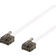 Deltaco Flat U/UTP Cat6a RJ45 - RJ45 M-M 1m