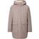 Calvin Klein Cotton Nylon Padded Parka Coat - Brindle