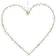 Sirius Liva Cluster Hearts Gold Julbelysning 2st