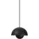 &Tradition Flowerpot VP1 Matt Black Pendant Lamp 23cm