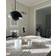 &Tradition Flowerpot VP1 Matt Black Pendant Lamp 23cm