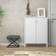 Hanah Home Celine White Skostativ 90x118cm