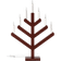 Scandi Living Pine Advent Red Ljusstake 62cm