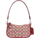 Coach Swinger Bag 20 In Signature Jacquard - Silver/Ruby Ivory