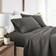 Becky Cameron Ultra Soft 4 Jersey Knit Queen Bed Sheet Gray (259.1x228.6cm)