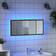 vidaXL LED Bathroom Mirror Black 100 x 8.5 x 37 cm
