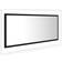 vidaXL LED Bathroom Mirror Black 100 x 8.5 x 37 cm