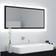 vidaXL LED Bathroom Mirror Black 100 x 8.5 x 37 cm