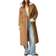 Stradivarius Oversize Soft Touch Coat - Tan