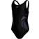 Speedo Kid's Muscleback Swimsuit - Black/Purple (80832414379)