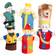 Roba Wooden Puppet Theater incl 6 Hand Puppets