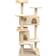 vidaXL Albero Per Gatti Con Tiragraffi In Sisal 125 cm Beige