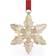 Swarovski Annual Edition Festive 2024 Small Beige Christmas Tree Ornament 5.4cm