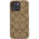 Coach Signature Canvas Case for iPhone 15