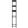 vidaXL Tvättmaskinhylla Svart 67 x 25 x 163 cm Hyllsystem