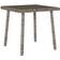 vidaXL Garden Coffee Table Rectangular Grey 40x40x37 cm