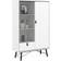 Ebuy24 Rye White Vitrinskåp 102x162cm