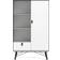 Ebuy24 Rye White Vitrinskåp 102x162cm