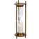 Alexandra House Living Hourglass Brown Wall Clock 10cm