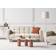 Beliani Fabric Tufted Beige Alnes Soffa 184cm 3-sits