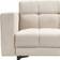 Beliani Fabric Tufted Beige Alnes Sofa 184cm 3 Seater