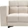 Beliani Fabric Tufted Beige Alnes Soffa 184cm 3-sits