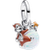 Pandora Disney Chip & Dale Bauble Dangle Charm - Silver/White/Brown