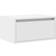 vidaXL 860211 White Sengebord 35.5x51cm