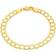 Nuragold Solid Cuban Curb Link Chain Bracelet 7mm 10k - Gold