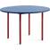 Hay Two-Colour Maroon Red-Blue Dining Table 120cm