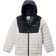 Columbia Boy's Powder Lite II Hooded Jacket - Dark Stone/Black