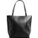 NA-KD Boxy Leather Tote - Sort