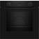 Neff Einbaubackofen B1CCC0AK3 Schwarz Edelstahl, Schwarz