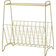 Madam Stoltz Magazine Antique Brass Newspaper Rack 39x45cm
