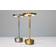 Rechargeable Silver Bordlampe 28.5cm