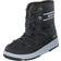 Moon Boot Boy Mid Wp Black Unisex Azul