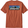 Patagonia Men's P 6 Logo Responsibili Tee - Redtail Rust