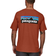 Patagonia Men's P 6 Logo Responsibili Tee - Redtail Rust
